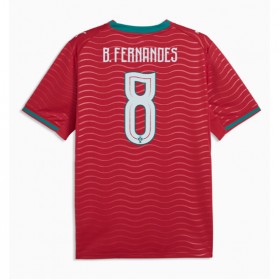 Portugal Bruno Fernandes #8 Hemmakläder VM 2026 Kortärmad